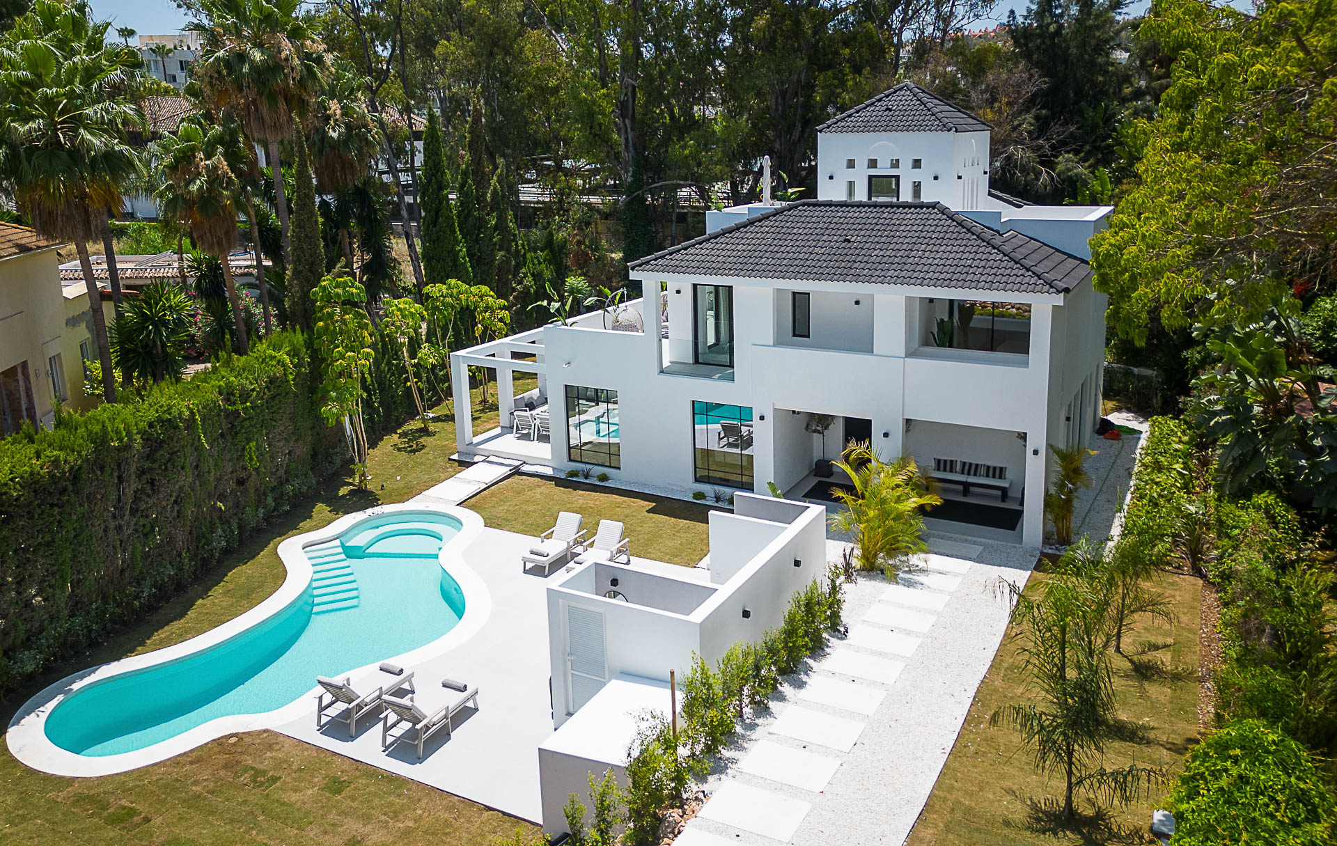 Luxury villa at Las Brisas Golf, Nueva Andalucia